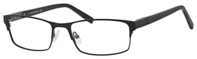  Chesterfield 46 XL Rectangular Eyeglasses 0JVW-Black