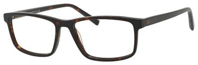 Chesterfield 58XL Rectangular Eyeglasses 0086-Dark Havana