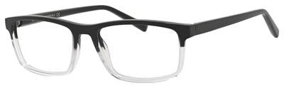  Chesterfield 58XL Rectangular Eyeglasses 07C5-Black Crystal