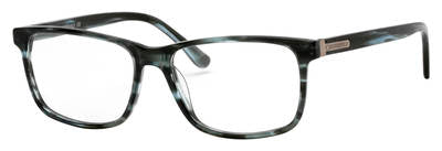  Chesterfield 60XL Rectangular Eyeglasses 0JBW-Blue Havana