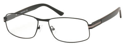  Chesterfield 61XL Rectangular Eyeglasses 0003-Matte Black