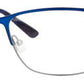  Chesterfield 63XL Rectangular Eyeglasses 0KU0-Matte Bl Ruthenium (Back Order 2 weeks)