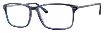 Chesterfield 64XL Rectangular Eyeglasses 0JBW-Blue Havana