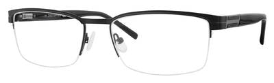  Chesterfield 65XL Rectangular Eyeglasses 0003-Matte Black