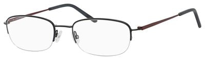  Chesterfield 877 Rectangular Eyeglasses 0003-Black Matte
