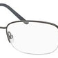  Chesterfield 877 Rectangular Eyeglasses 0TV1-Dark Ruthenium (Back Order 2 weeks)
