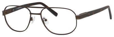  Chesterfield 881 Aviator Eyeglasses 0ERQ-Matte Dark Brown
