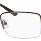  Chesterfield 882T Rectangular Eyeglasses 0E62-Brushed Brown Brown (Back Order 2 weeks)
