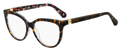 KS Cherette Cat Eye/Butterfly Eyeglasses 0VH8-Brown Bkred