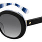 KS Cindra/S Oval Modified Sunglasses 0807-Black