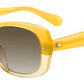 KS Citiani/G/S Rectangular Sunglasses 040G-Yellow