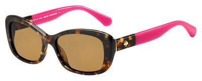 KS Claretta/P/S Rectangular Sunglasses 00T4-Havana Pink