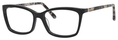 KS Cortina Rectangular Eyeglasses 07KI-Black Havana