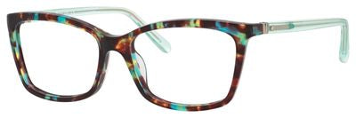 KS Cortina Rectangular Eyeglasses 0RRZ-Green Havana