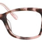 KS Cortina Rectangular Eyeglasses 0RS3-Havana Rose (Back Order 2 weeks)