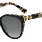 KS Daesha/S Cat Eye/Butterfly Sunglasses 0WR7-Black Havana
