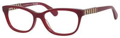 KS Daina Rectangular Eyeglasses 0LHF-Opal Burgundy