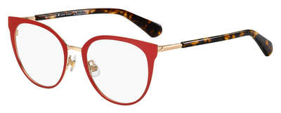 KS Dariela Cat Eye/Butterfly Eyeglasses 00UC-Red Havana