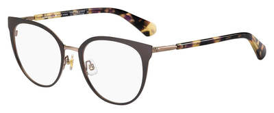 KS Dariela Cat Eye/Butterfly Eyeglasses 0WR9-Brown Havana