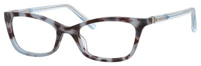 KS Delacy Cat Eye/Butterfly Eyeglasses 0RRS-Blue Havana