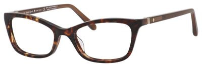 KS Delacy Cat Eye/Butterfly Eyeglasses 0RRW-Havana Brown