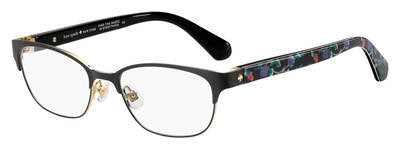 KS Diandra Rectangular Eyeglasses 0INA-Dmnfbr Black