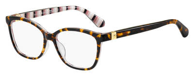 KS Emilyn Browline Eyeglasses 0086-Dark Havana
