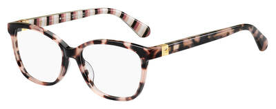 KS Emilyn Browline Eyeglasses 0HT8-Pink Havana