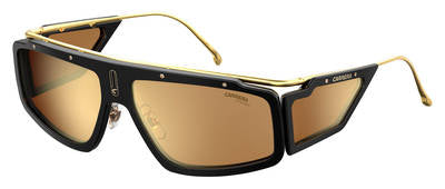  Carrera Facer Rectangular Sunglasses 02M2-Black Gold