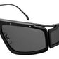  Carrera Facer Rectangular Sunglasses 0807-Black (Back Order 2 weeks)