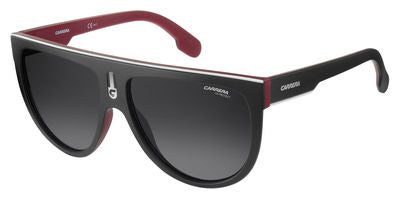  Carrera Flagtop Aviator Sunglasses 0BLX-Matte Black Red