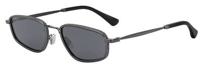 JMC Gal/S Rectangular Sunglasses 0807-Black