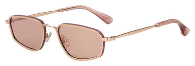 JMC Gal/S Rectangular Sunglasses 0EYR-Gold Pink