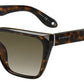 GIVENCHY Gv 7002/S Rectangular Sunglasses 0LSD-Dark Havana