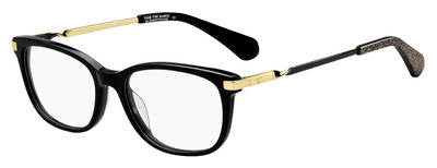 KS Jailene Rectangular Eyeglasses 0807-Black (Back Order 2 weeks)