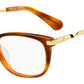 KS Jailene Rectangular Eyeglasses 0EPZ-Yellow Red Havana