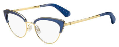 KS Jailyn Cat Eye/Butterfly Eyeglasses 0PJP-Blue