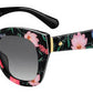 KS Jalena/S Cat Eye/Butterfly Sunglasses 0INA-Dmnfbr Black