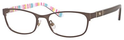 KS Jayla Rectangular Eyeglasses 0RUG-Brown Multi