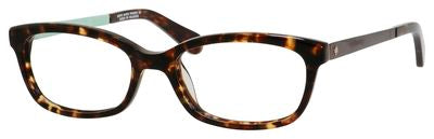 KS Jazmine Us Rectangular Eyeglasses 0X49-Tortoise
