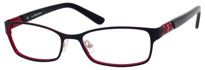  Ju 124 Rectangular Eyeglasses 0003-Semi Matte Black