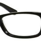  Ju 131 Rectangular Shallow Eyeglasses 0807-Black Leopard