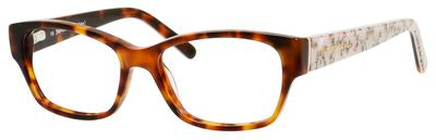  Ju 136 Rectangular Eyeglasses 005L-Havana