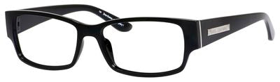  Ju 143 Rectangular Eyeglasses 0D28-Black