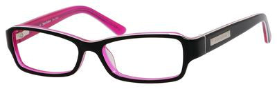  Ju 145 Rectangular Eyeglasses 0FL8-Black Floral Pink (Back Order 2 weeks)