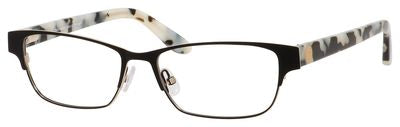  Ju 151 Rectangular Eyeglasses 0003-Satin Black