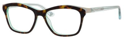  Ju 152 Rectangular Eyeglasses 0ED2-Tortoise Crystal Eal