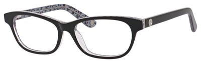  Ju 157 Rectangular Eyeglasses 0ERE-Black Animal