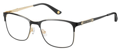  Ju 168 Square Eyeglasses 02M2-Black Gold (Back Order 2 weeks)