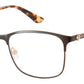  Ju 168 Square Eyeglasses 0FG4-Brown Gold